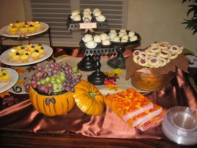 Fall Baby Shower Theme With Dessert Bar! - Design Dazzle