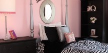 girls-pink-black-bedroom