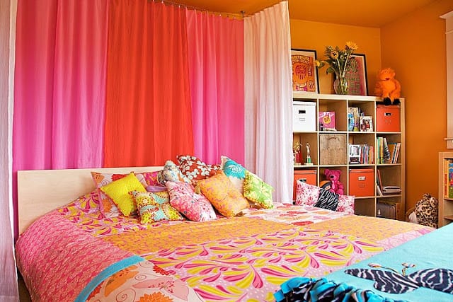 Teen Room: Orange & Pink Makeover - Design Dazzle
