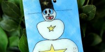 kids shrinky dink ornaments