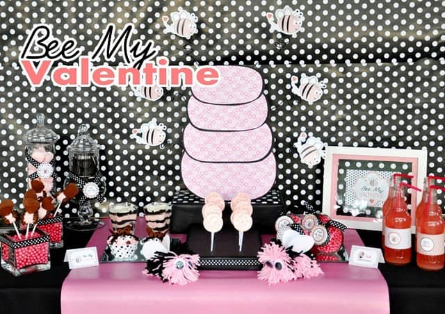 bee my valentine party for kids Bee my Valentine party for kids