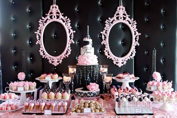 Paris baby shower ideas Paris baby shower ideas