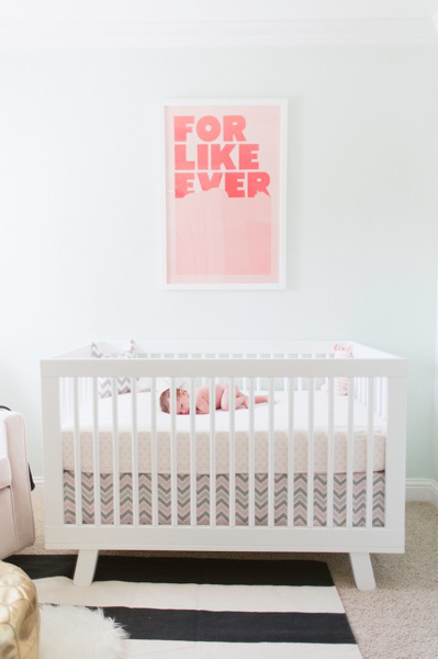 for like ever print in baby nursery for like ever print in baby nursery
