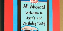Thomas the Train party ideas