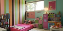 bright colorful toddlers room