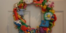 toy wreath