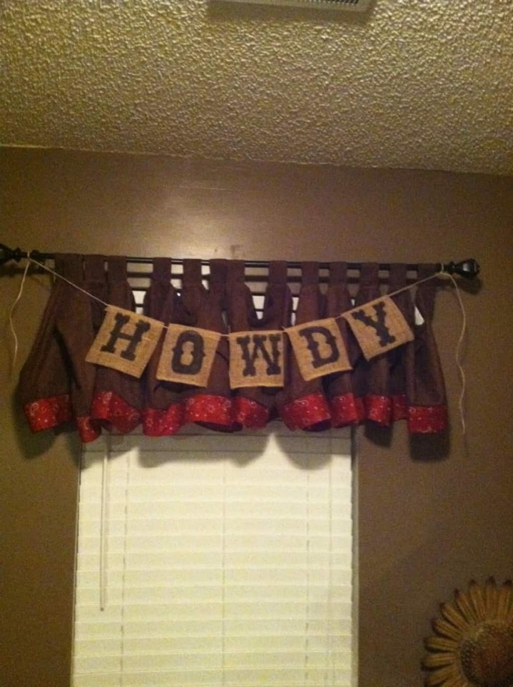 cowboy room sign