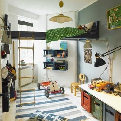 25 Amazing Loft Ideas -- Beds and Playrooms - Design Dazzle