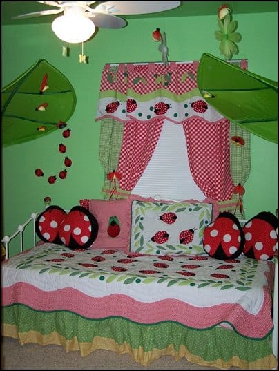 Garden Inspired Girls Rooms