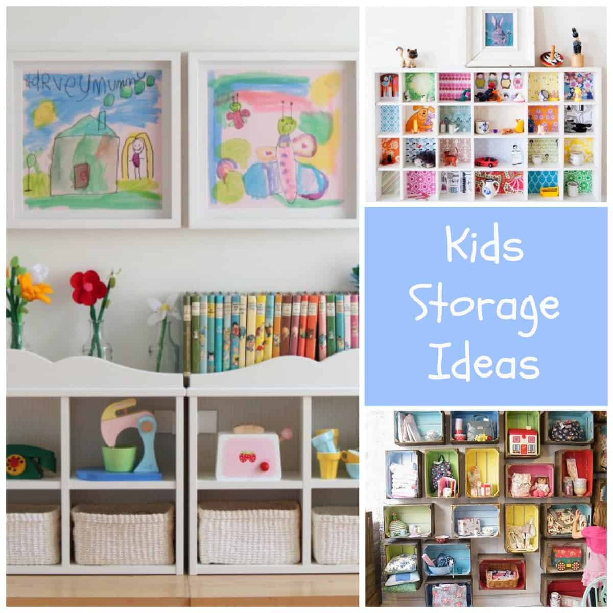 Storage and Organization Ideas for Kids Rooms  Design Dazzle