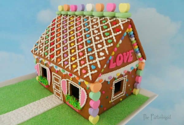 Valentine Love Shack Gingerbread House