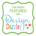 Featured on Design Dazzle button