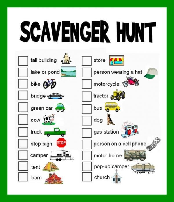 Road Trip Games And Printables Design Dazzle