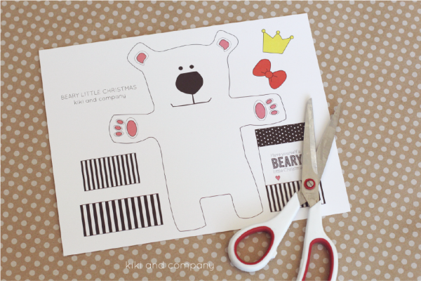Printable Christmas Gift Card or Money holder from kiki and company. So cute!