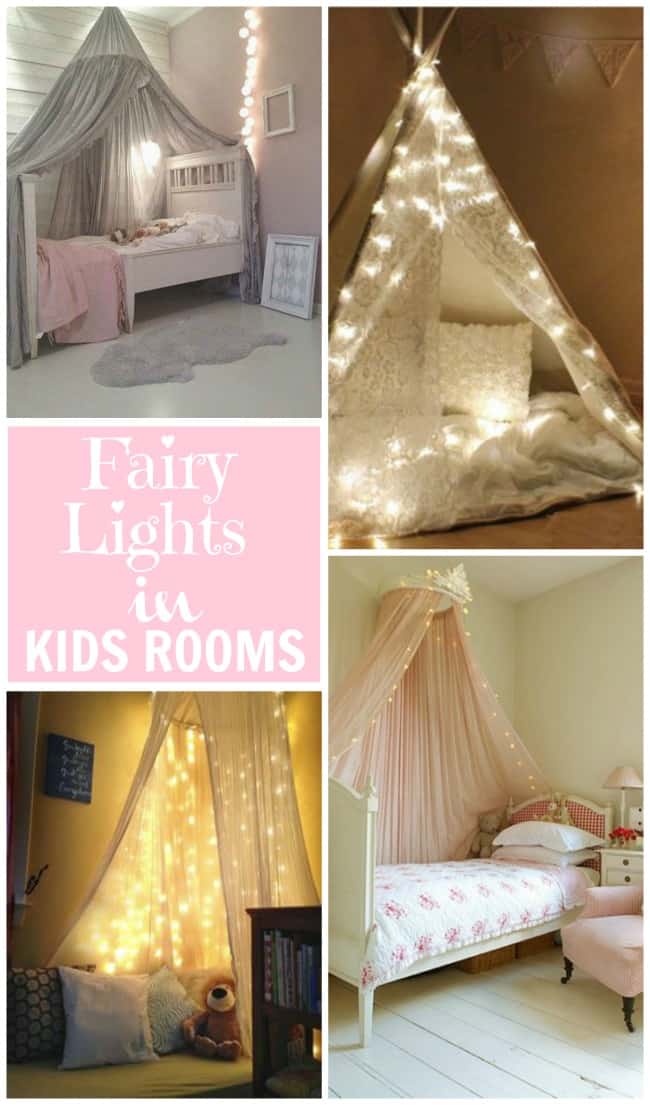 Making Magic in Kids Rooms with Fairy Lights  Design Dazzle