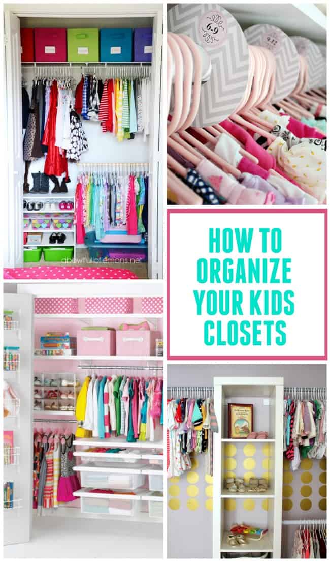 Kids Closet Organization Ideas - Design Dazzle