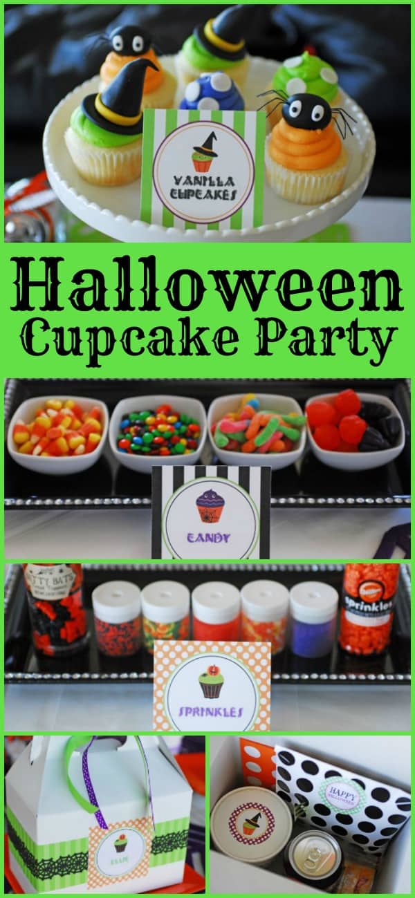 Simply Darling Halloween Cupcake Party! Perfect party for your little ones!