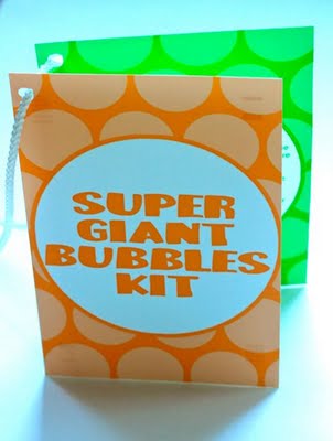 Super Giant Bubbles Kit with free printable - Design Dazzle