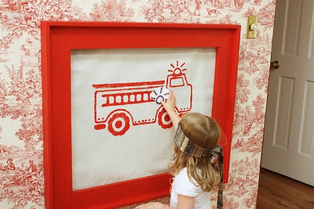 Girly Firetruck Party by Wendy from Green Beansie Ink! What a cute and fresh idea! Decor that doubles as a game! Girly Firetruck Party by Wendy from Green Beansie Ink! What a cute and fresh idea! Decor that doubles as a game!