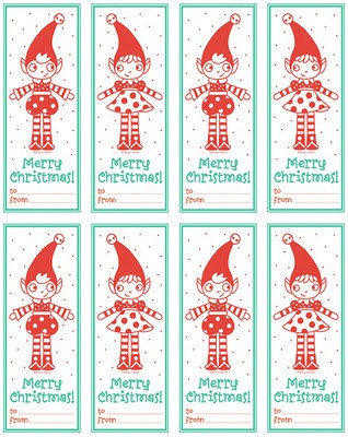 Christmas Bookmarks {Free Printables} Featured on Design Dazzle