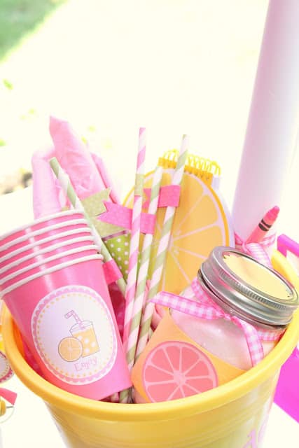 DIY Lemonade Stand Kit that is perfect for some summer fun! {FREE PRINTABLES} Use for you own stand or as party favors! Easy to put together. DIY Lemonade Stand Kit that is perfect for some summer fun! {FREE PRINTABLES} Use for you own stand or as party favors! Easy to put together.