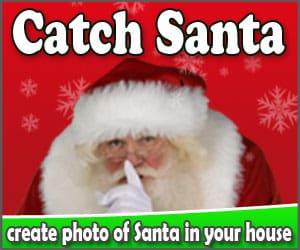 catch santa - create a photo
