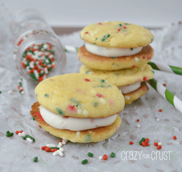 Funfetti Sandwich Cookies - Design Dazzle