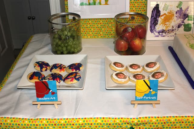 Kids Art Party by Julie Greene is artistically fantastic! DIY party that is so clever and creative! Kids Art Party by Julie Greene is artistically fantastic! DIY party that is so clever and creative!
