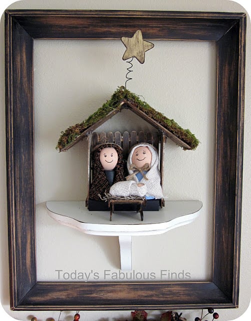 Beautiful DIY Nativity featured on Design Dazzle