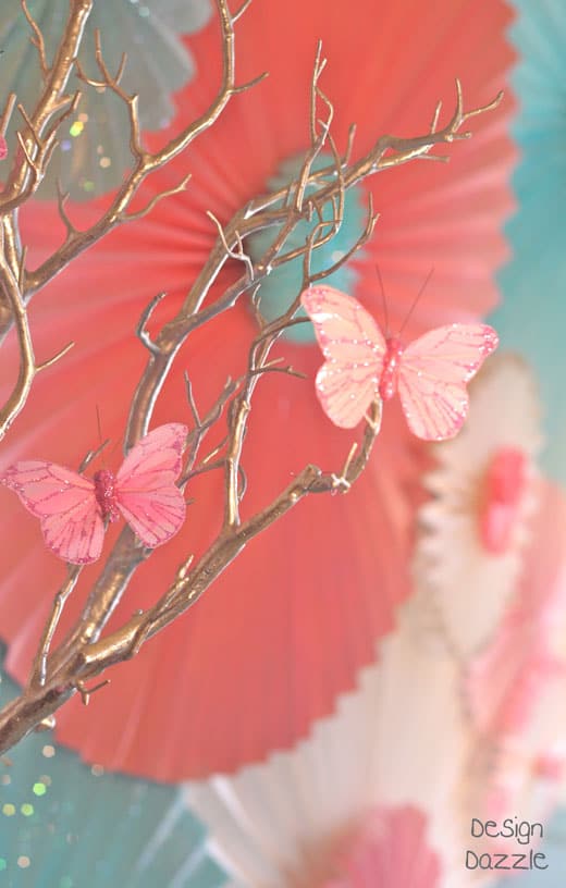 How To Make a Party Backdrop Out of Paper Window Shades - Design Dazzle How To Make a Party Backdrop Out of Paper Window Shades - Design Dazzle