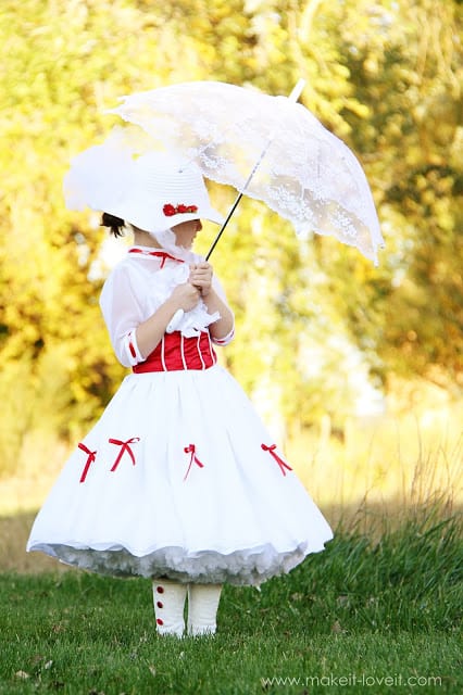 Kids Halloween Costume Ideas that are unbelievable! A little Mary Poppins is practically perfect in every way!