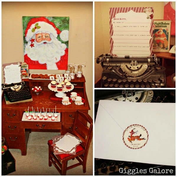 Holiday Pajama Party! Writing letters to Santa was never so fun! And delicious.