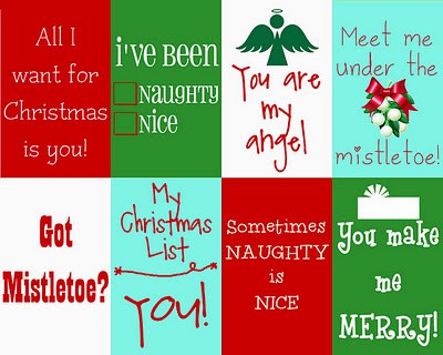 Christmas Messages {Free Printables} featured on Design Dazzle