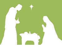 Nativity Silhouette {Free Printable} Featured on Design Dazzle