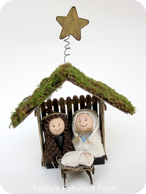 Make your own Children's Nativity Set Featured on Design Dazzle