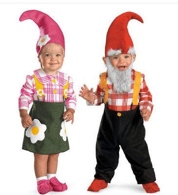 Kids Halloween Costume Ideas that are unbelievable! Cutest garden gnome!