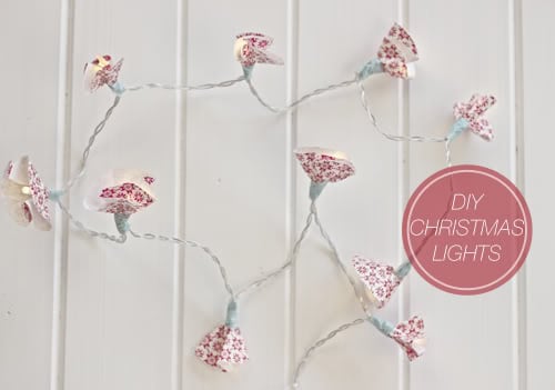 DIY Christmas Lights featured on Design Dazzle