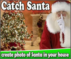 Catch Santa in your house
