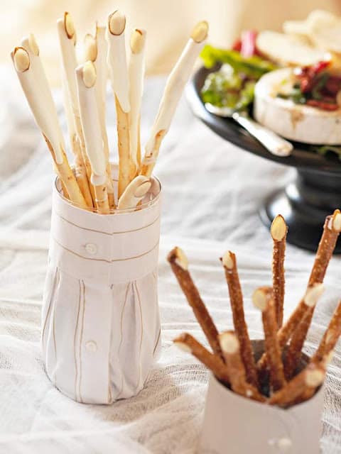 DIY Halloween Edibles that are spooky and delicious! Pretzel Fingers! A little Creepy...