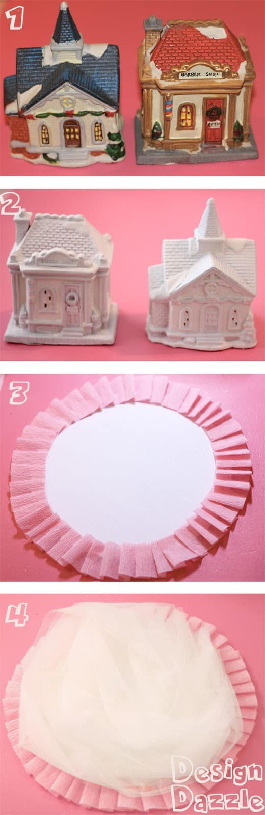 Ordinary Dollar Store decor can be made into fabulous with a little paint and glitter! By Design Dazzle