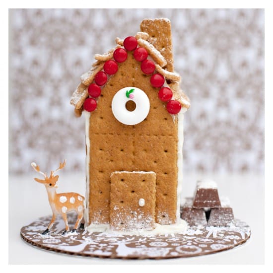 Creative Gingerbread House featured on Design Dazzle