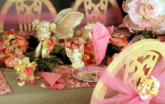 Girls fairy tea party ideas