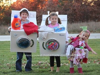 Kids Costume Ideas - Laundry