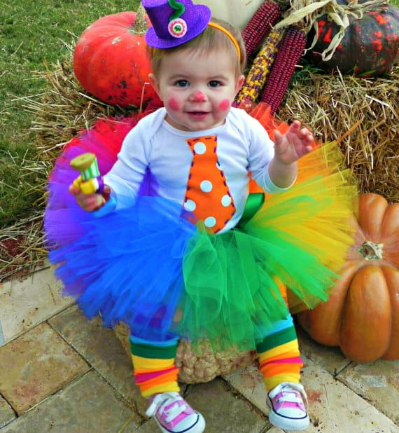 Kids Costume Ideas - Tutu Clown Kids Costume Ideas - Tutu Clown