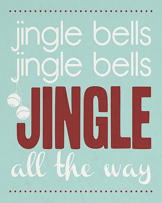 Jingle Bells free Printables featured on Design Dazzle