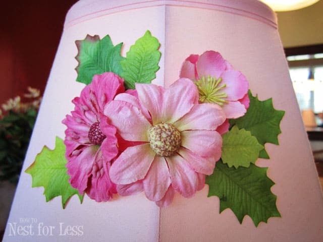 leaf flower lamp shade