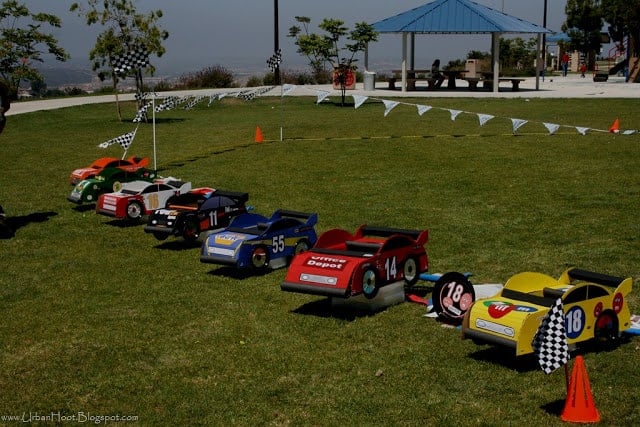 Speedy NASCAR Party by Urban Hoot! This party is so much fun! Every kid will be talking about it for weeks!