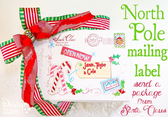 Santa's Special Delivery: Children's North Pole Stamp Christmas