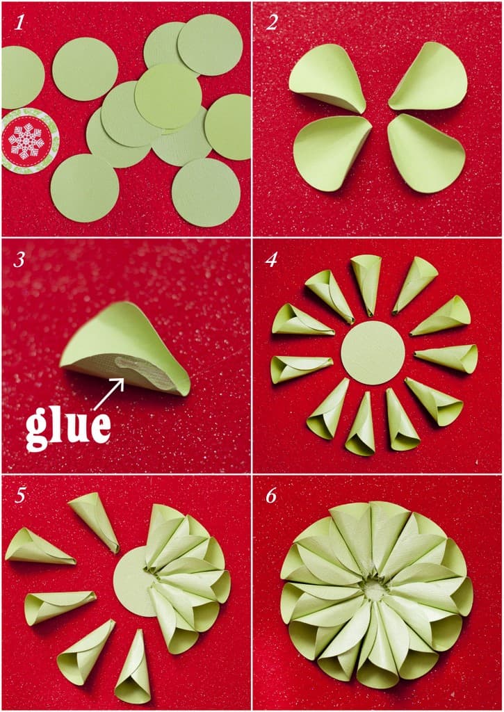 How to make a Cone Star Ornament featured on Design Dazzle