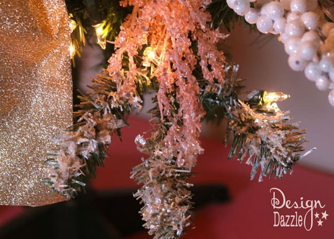 paint and decoupage a Christmas tree on Design Dazzle